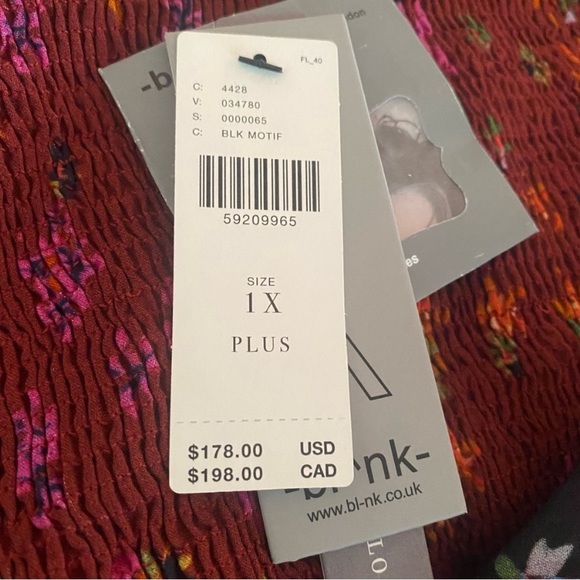 NWT Anthropologie plus size maxi dress - Picture 10 of 12